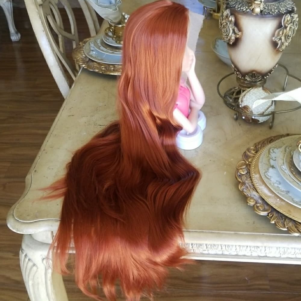 Copper Red Beauty Lacefront Wig 24-28 inches!! - Thumbnail 6