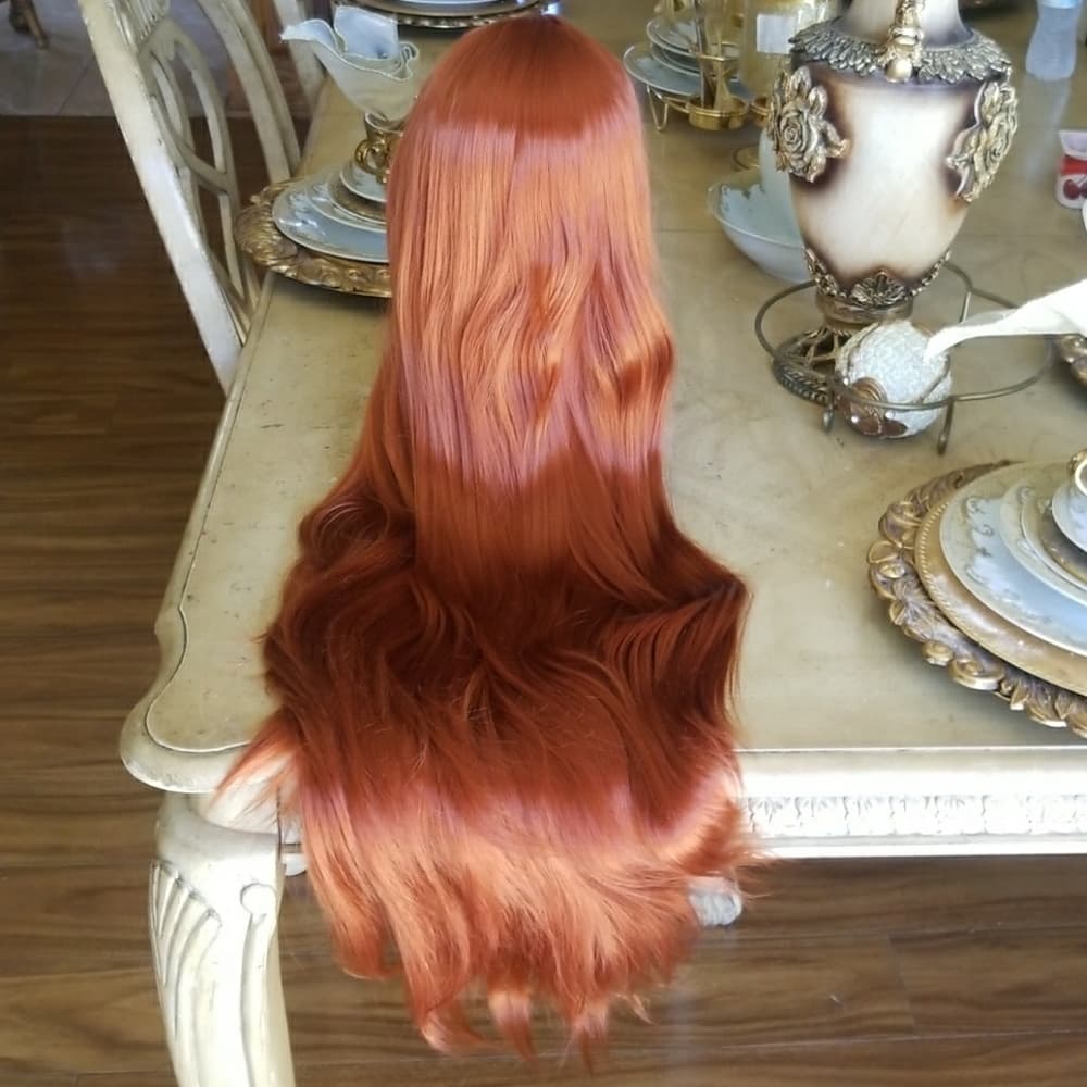 Copper Red Beauty Lacefront Wig 24-28 inches!! - Thumbnail 5