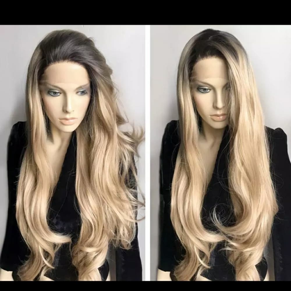 Ombre Blonde Beauty LaceFront Wig 22-26 inches!! - Thumbnail 2