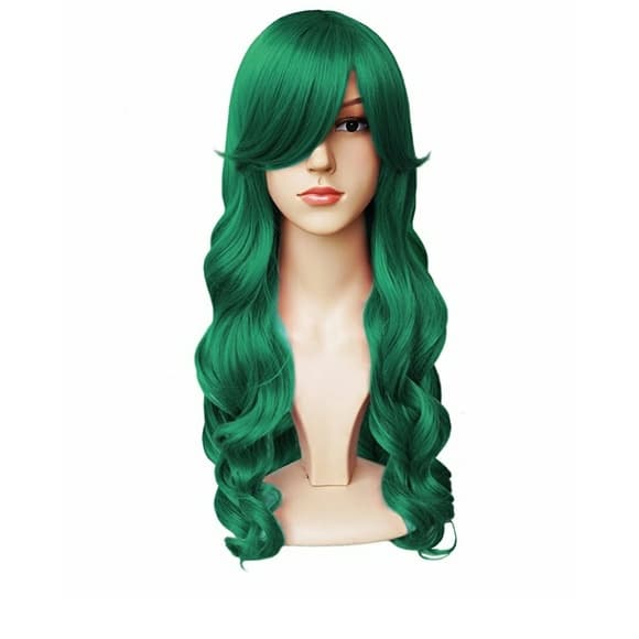 Deep Green Beauty Wig - Thumbnail 6