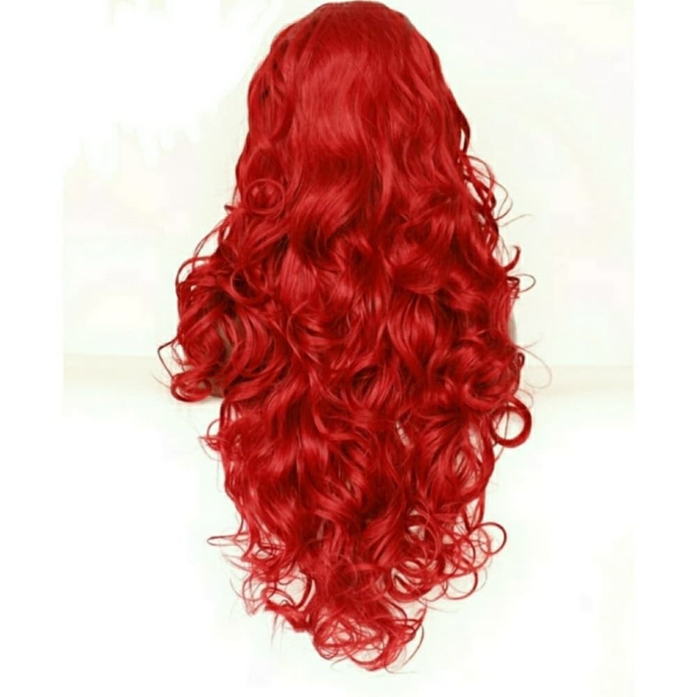 Red Curly Wave LaceFront Wig 24-26 inches!! - Thumbnail 2