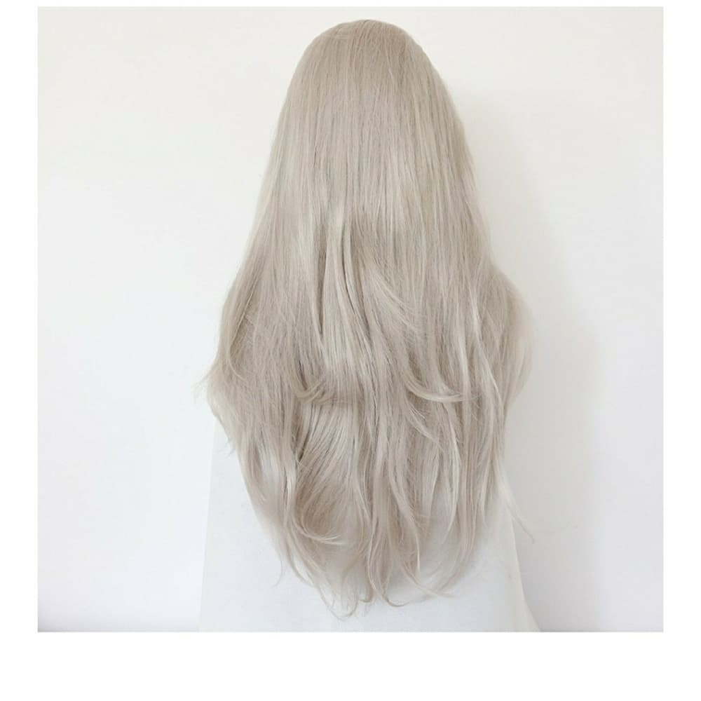 Silver Platinum Blonde LaceFront Wig 22-26 inches! - Thumbnail 2