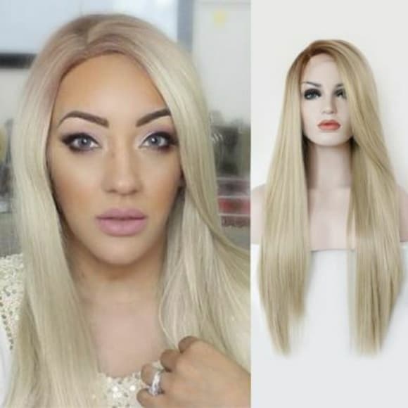Ombre Blonde Beauty LaceFront Wig - Thumbnail 5