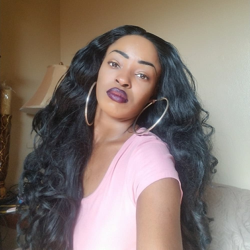 Wavy Beauty LaceFront Wig 22-26 inches!! - Thumbnail 3