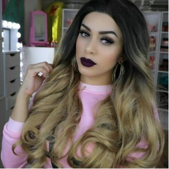 Ombre Beauty Lacefront Wig - Thumbnail 5