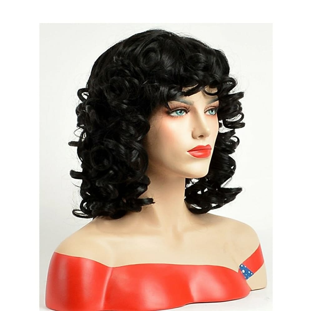 Black Curly Beauty Wig - Thumbnail 3