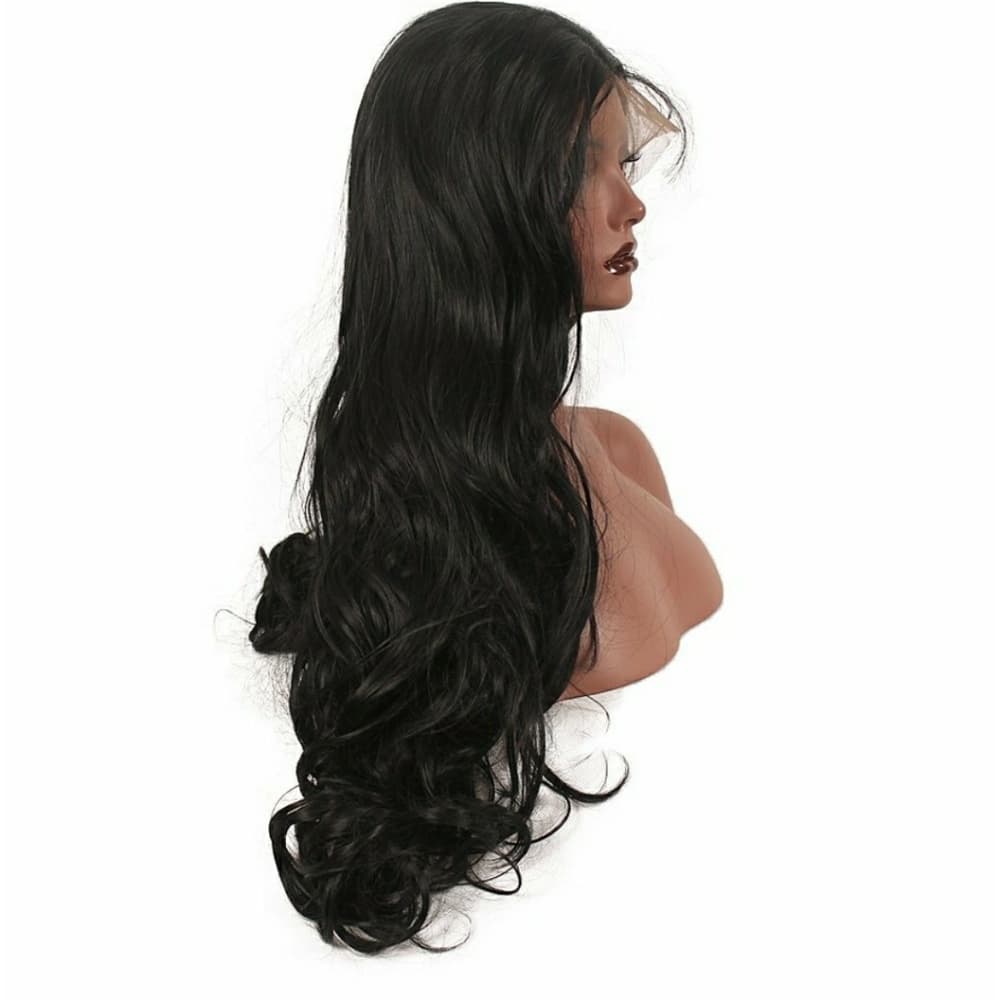 Bodywave Beauty LaceFront Wig Black 24-26 inches!! - Thumbnail 2