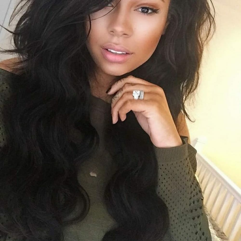 Bodywave Beauty LaceFront Wig Black 24-26 inches!! - Thumbnail 6