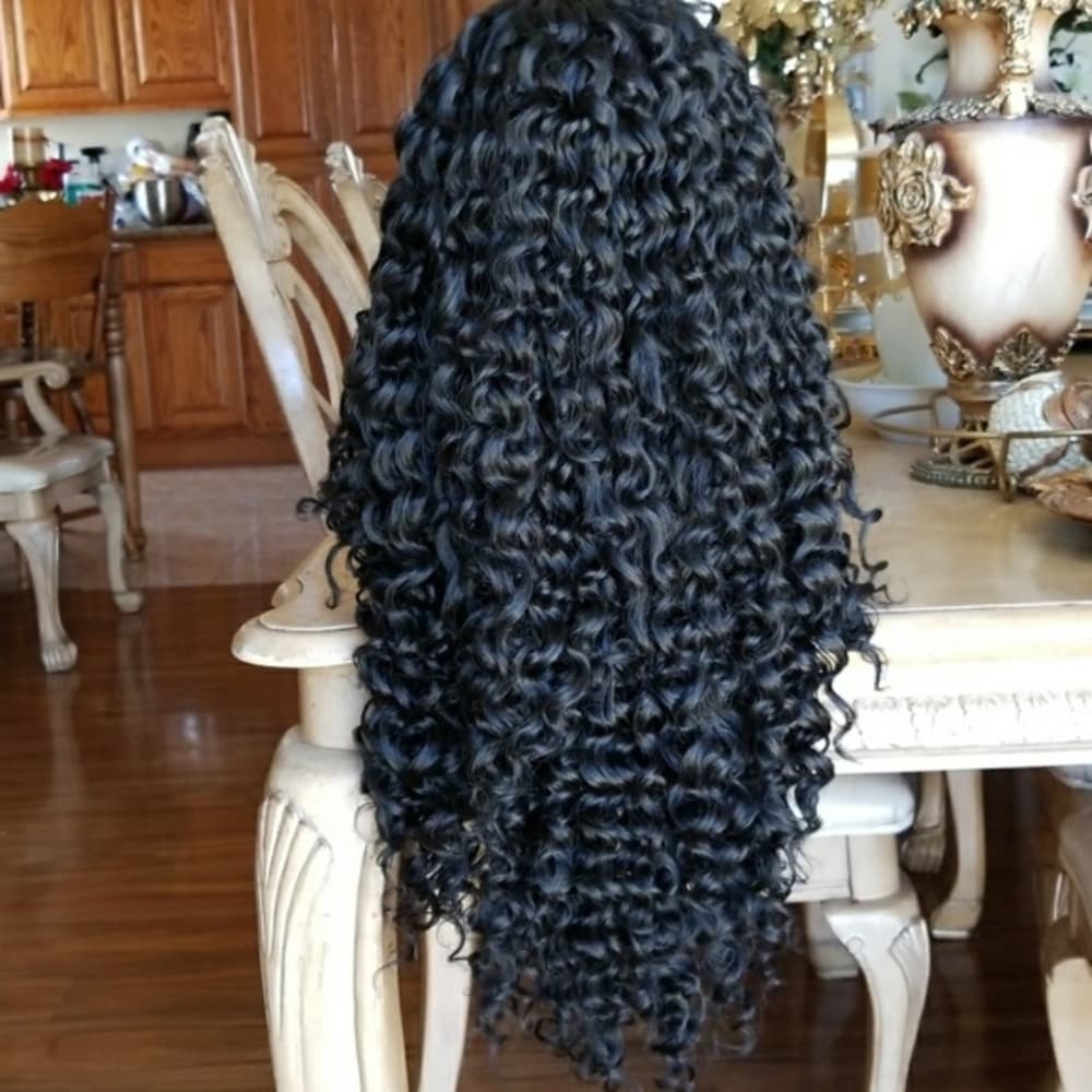 Curly Beauty Lacefront Wig 24-26 inches long!! - Thumbnail 4