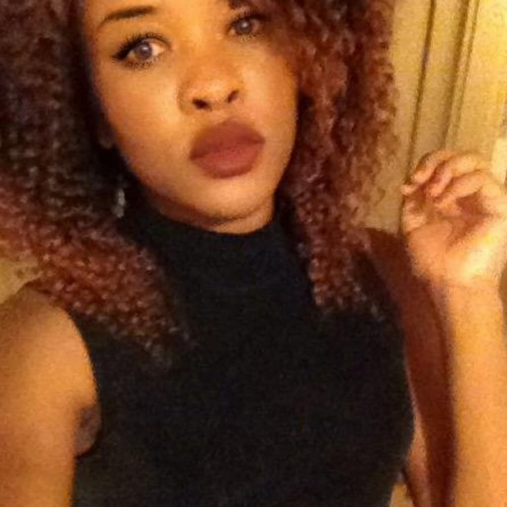 Brown Curly Ombre Wig - Thumbnail 2