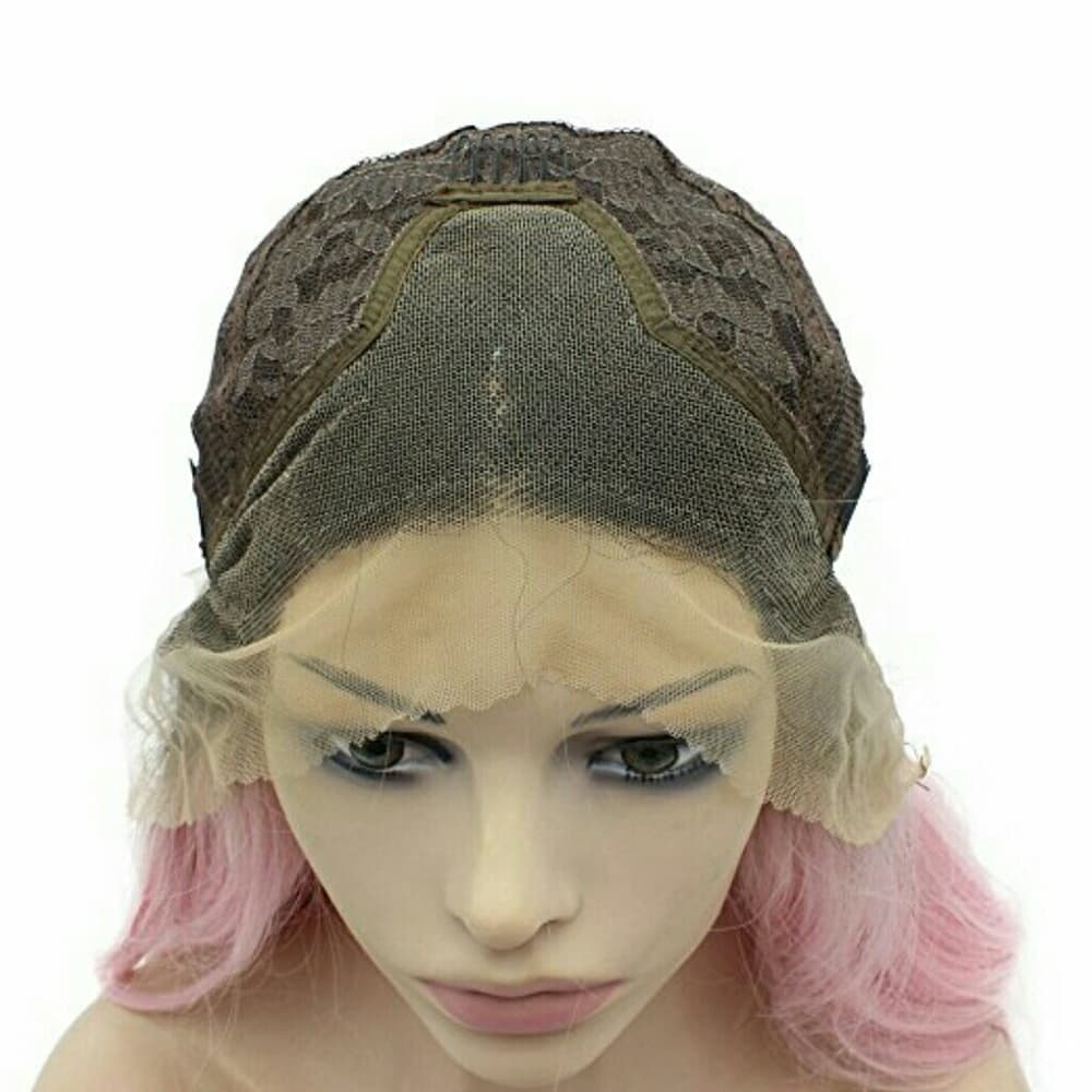 Ombre Pink Beauty Lacefront Wig - Thumbnail 2