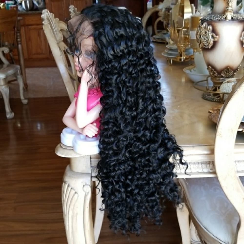 Curly Beauty Lacefront Wig 24-26 inches long!! - Thumbnail 3
