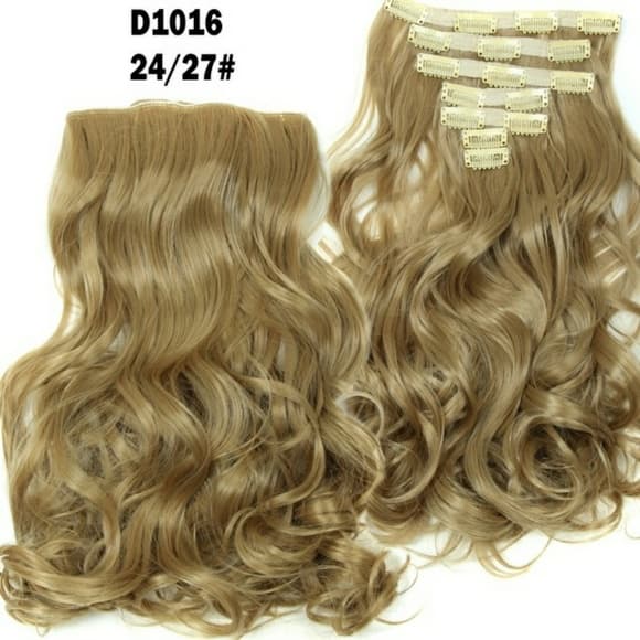 Blonde Full Head Clip in Extension - Thumbnail 2