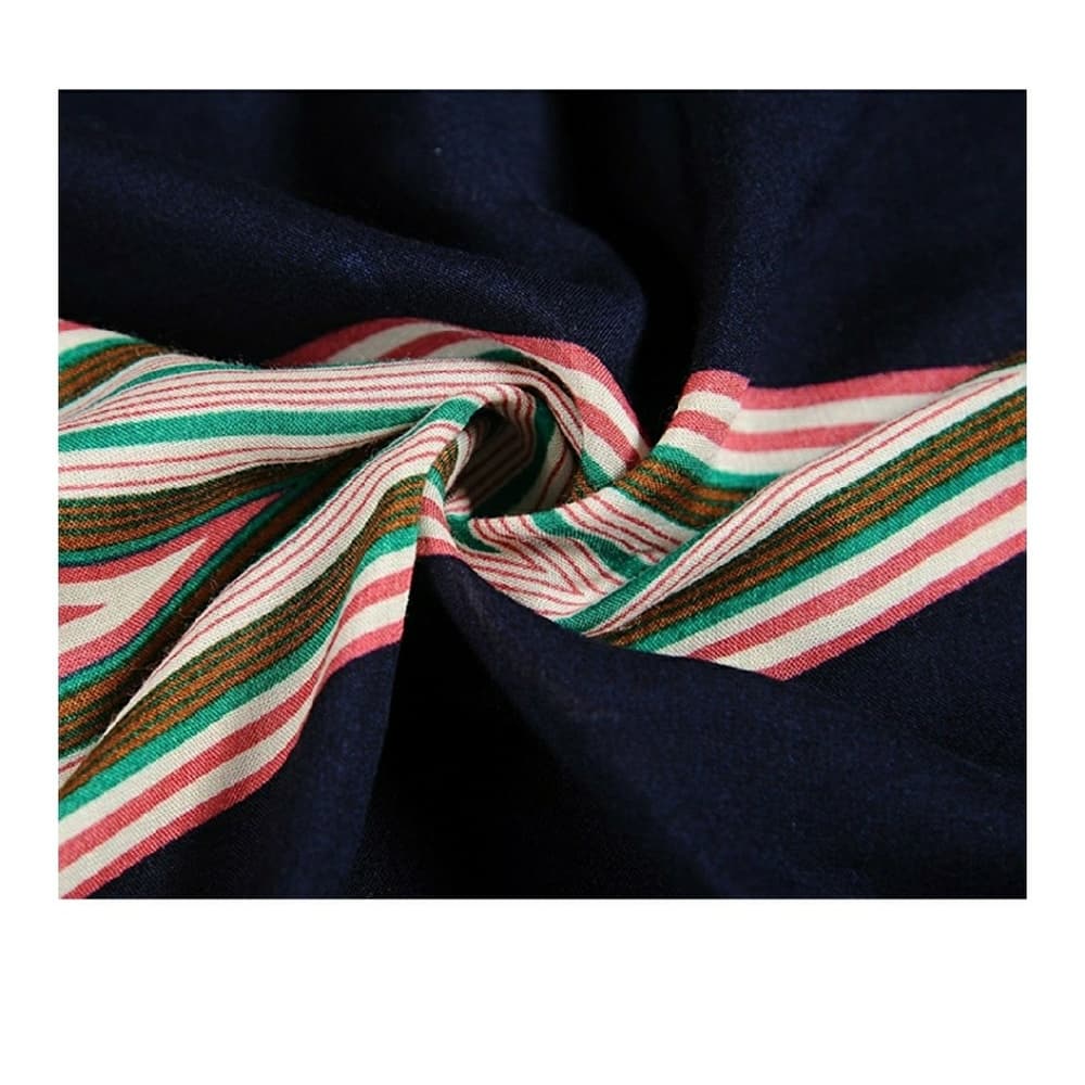 Color Woven Rop Cut Out High Slit Open Front Long - Thumbnail 5