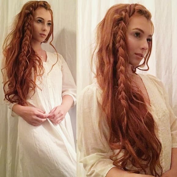 Auburn Beauty Wavy LaceFront Wig 22-26 inches!! - Thumbnail 2