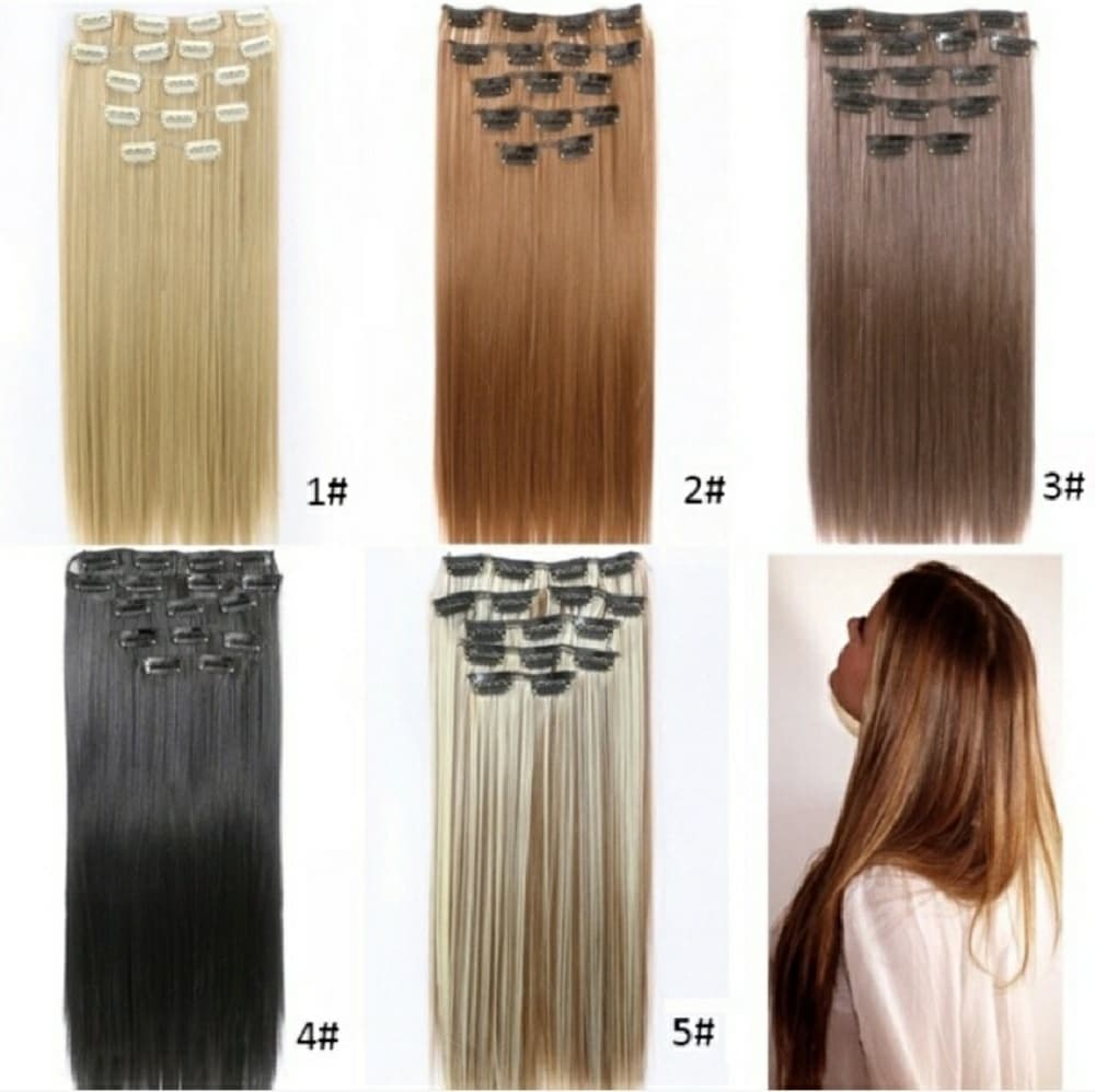 Black Full Head Clip in Extension - Thumbnail 2