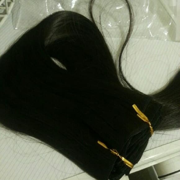 Dark Brown Full Head Clip In Extension #2 - Thumbnail 2