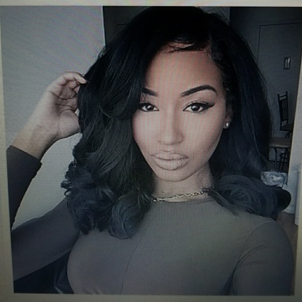 Black Synthetic Bodywave Wig - Thumbnail 4