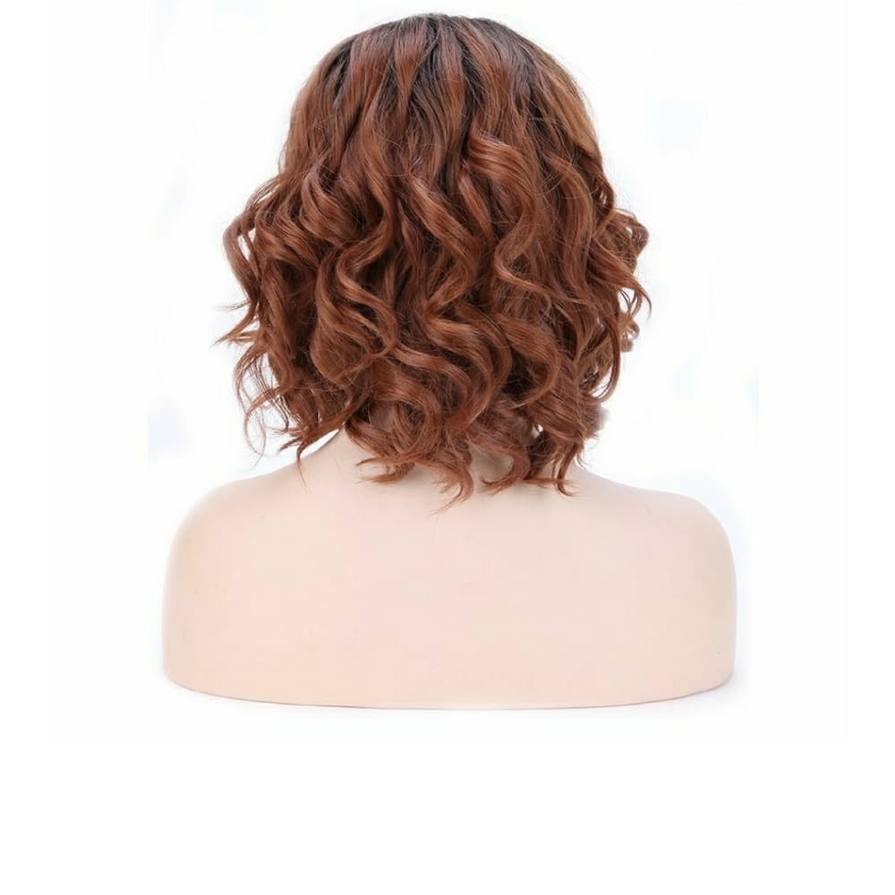 Beautiful Black to Auburn LaceFront Wig - Thumbnail 4