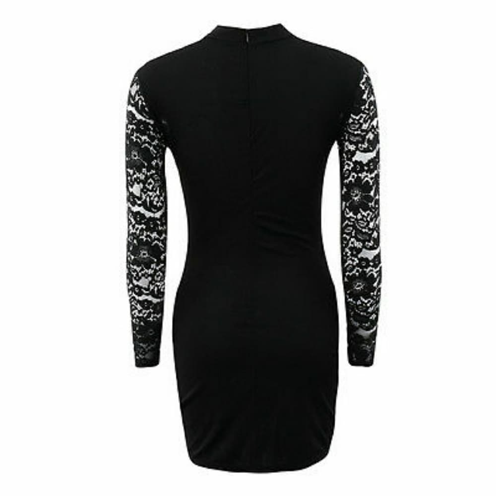 Lace Choker Beauty Dress - Thumbnail 6