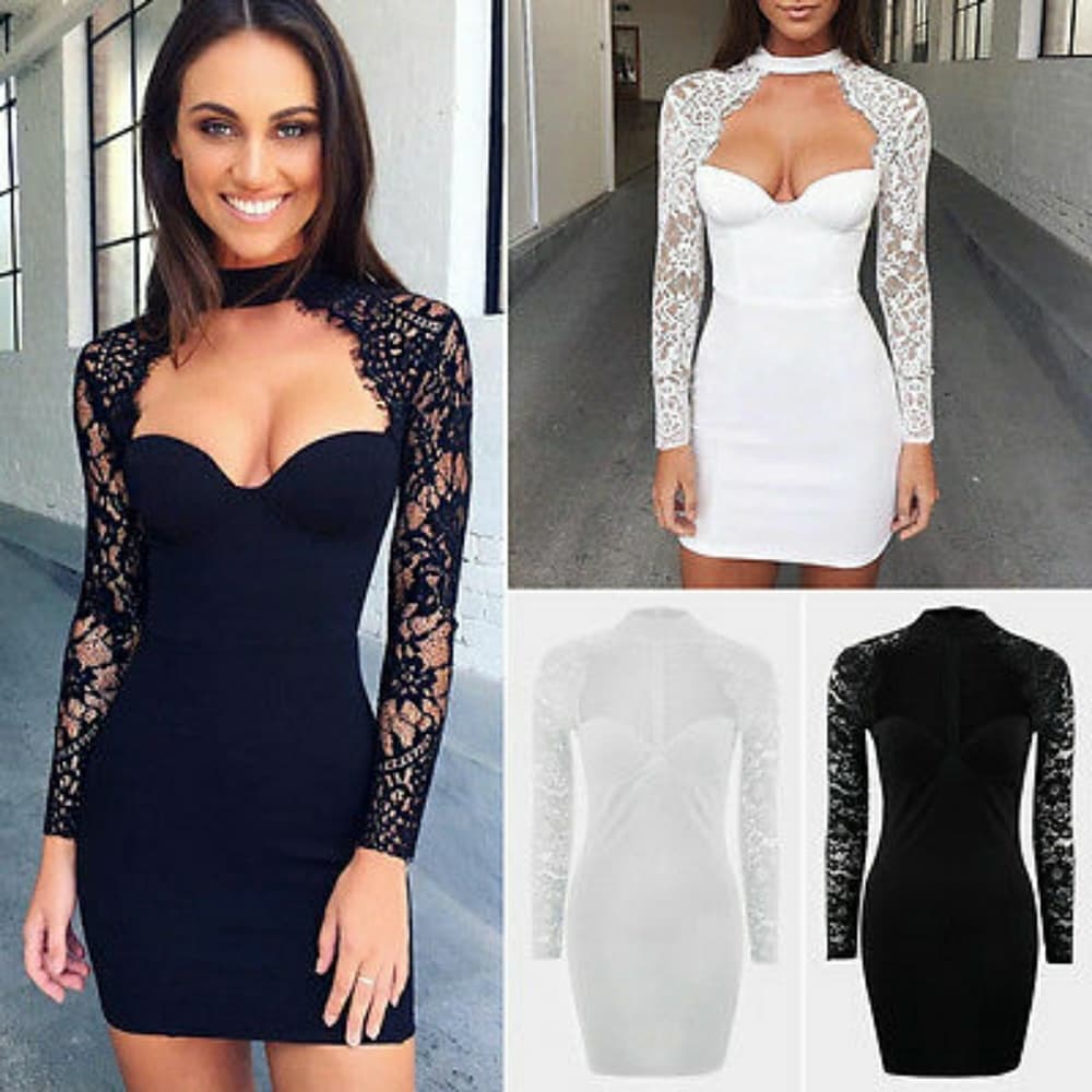 Lace Choker Beauty Dress