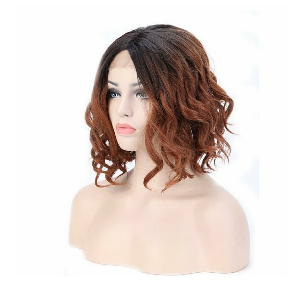Beautiful Black to Auburn LaceFront Wig - Thumbnail 2
