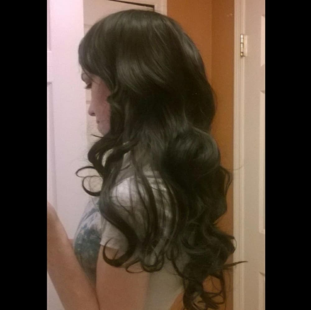 Dark Brown Heat Resistant Wig - Thumbnail 2
