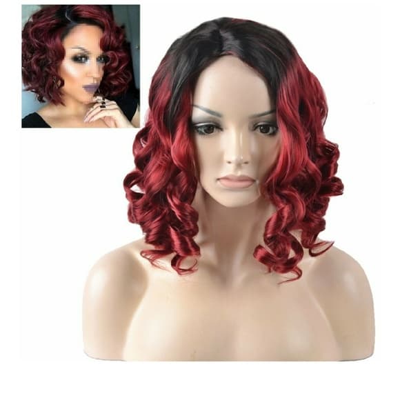 Black Ombre Wine Red - Thumbnail 5