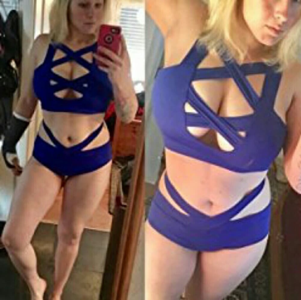 Med Sexy Criss Cross High Waisted Bandage Bikini!! - Thumbnail 3