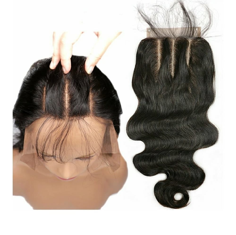 3 Part Virgin Brazilian Lace Closure - Thumbnail 6