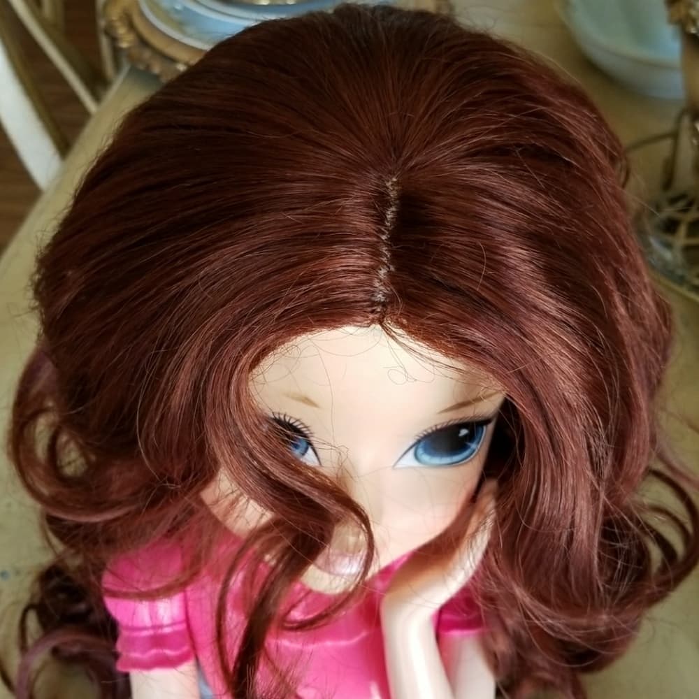 Red Layered Beauty Waves Wig-Ready to Ship Today!! - Thumbnail 2