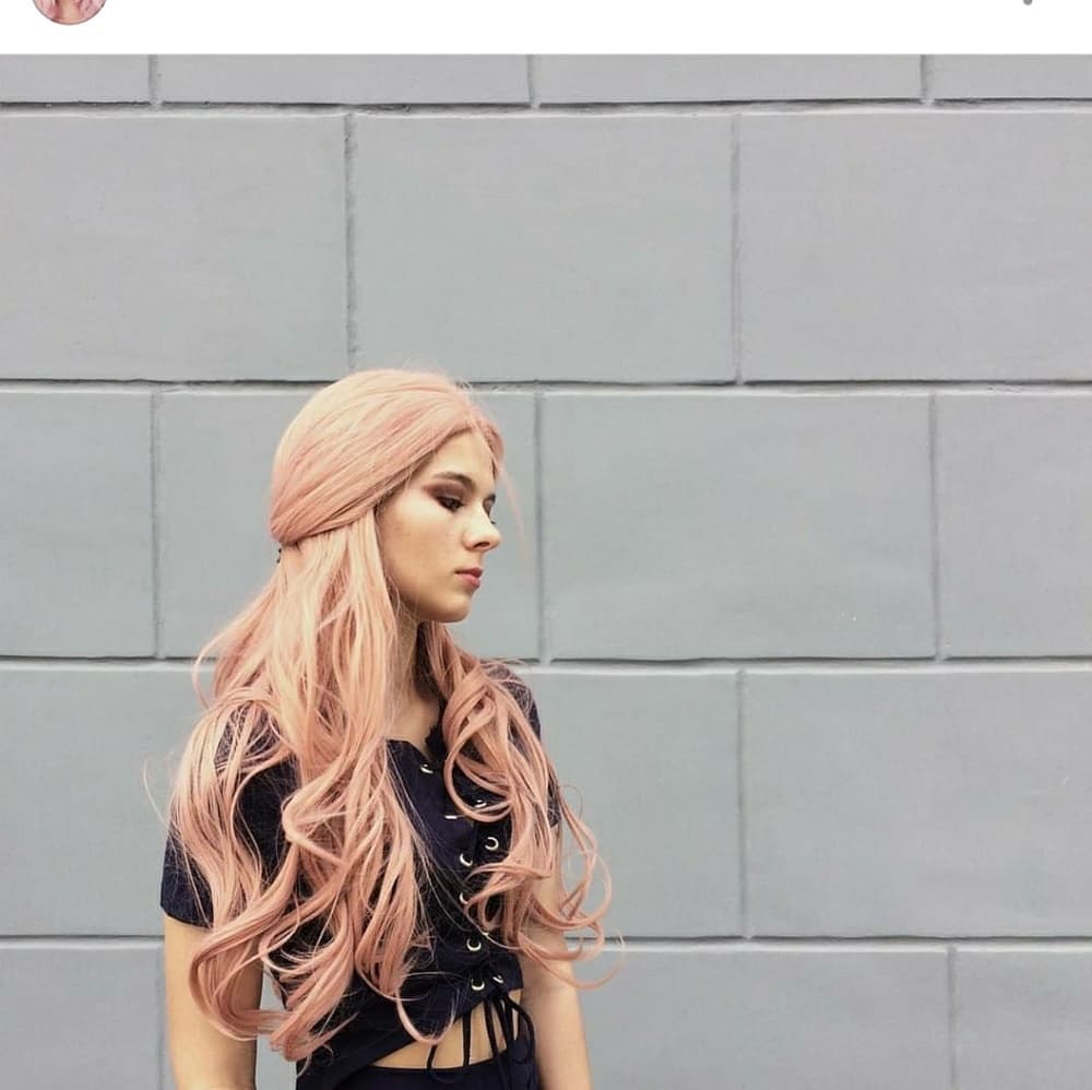 Pink Beauty LaceFront Wig - Thumbnail 2
