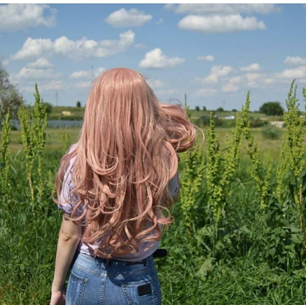 Pink Beauty LaceFront Wig - Thumbnail 4