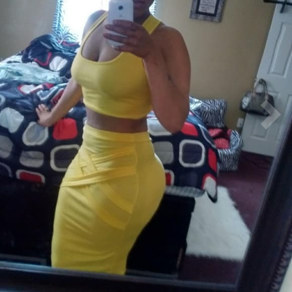 Beautiful Black Midi Dress - Thumbnail 5