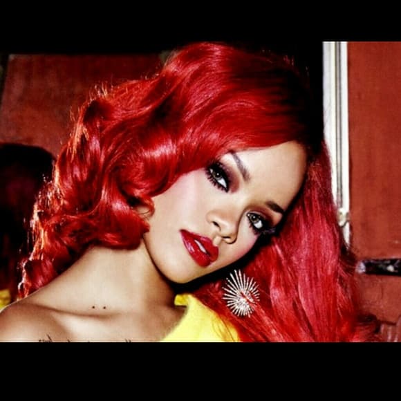 Beautiful Curly Red Full Lace Front Wig 26 inches - Thumbnail 2