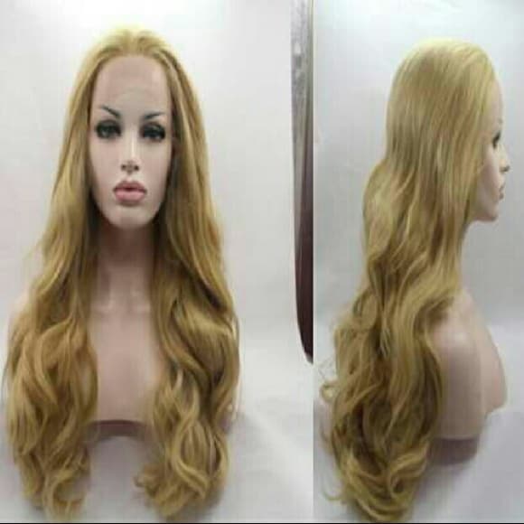 Blonde Beauty Full Lace Front Wig - Thumbnail 2