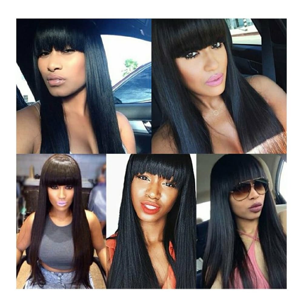 Black Long Beauty Wig - Thumbnail 5