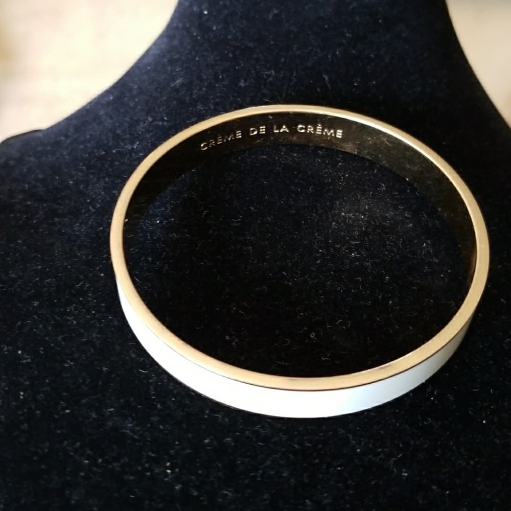 Cream Kate Spade Bracelet - Thumbnail 3