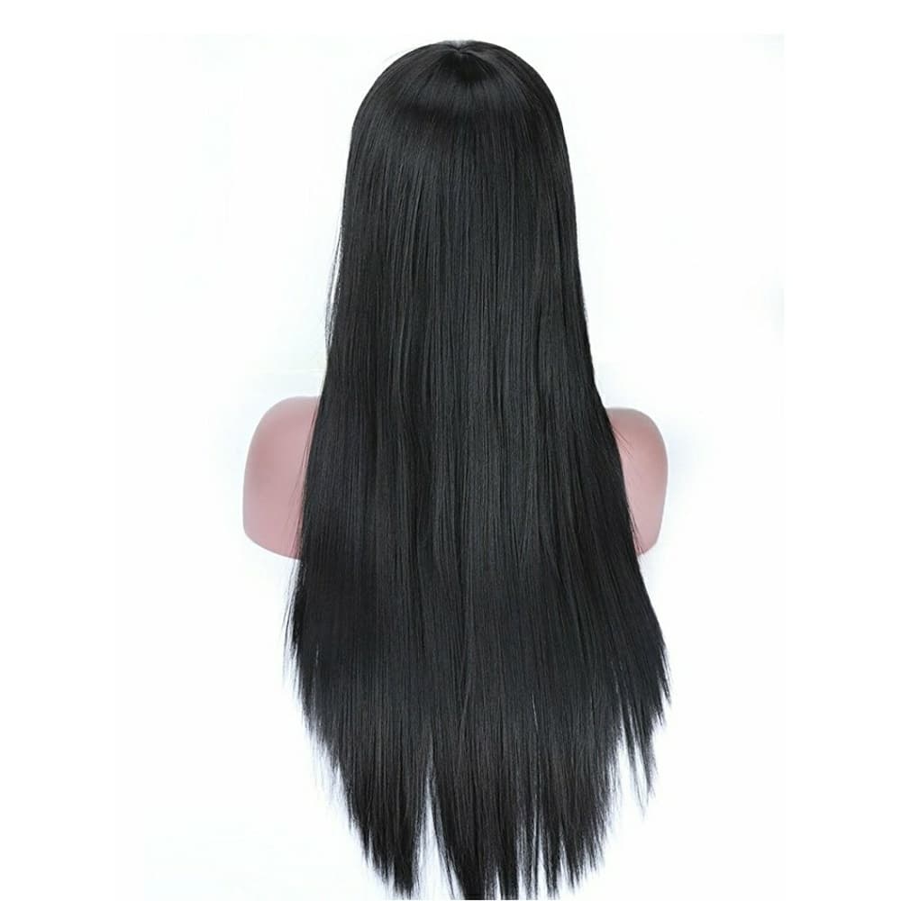 Black Long Beauty Wig - Thumbnail 4