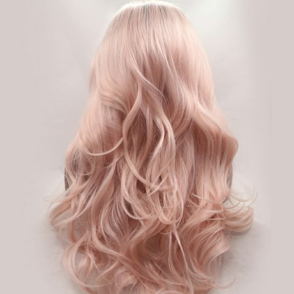 Ombre Pink Beauty LaceFront Wig 24-28 inches!! - Thumbnail 3