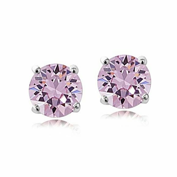 Beautiful Crystal Studd Earrings - Thumbnail 4