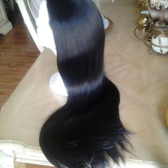 Silky Straight Lace Front Wig 22-24 inches - Thumbnail 3