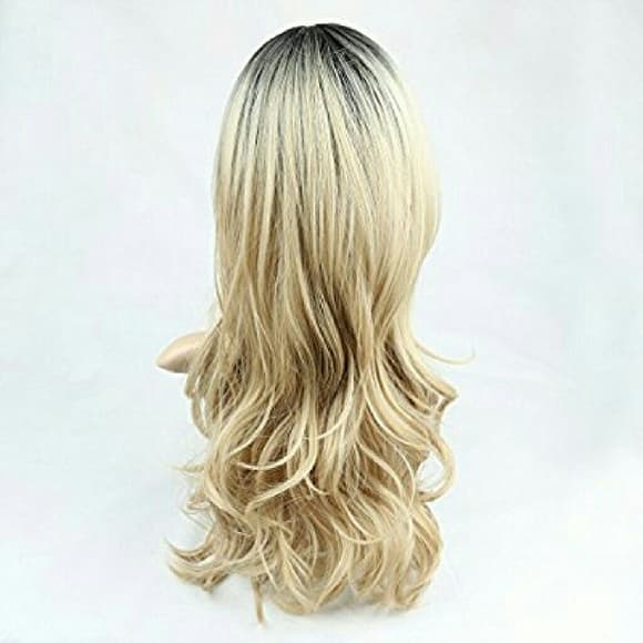 Ombre Blonde Full Wig - Thumbnail 3