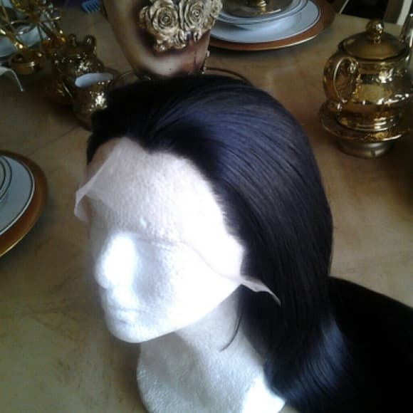 Silky Straight Lace Front Wig 22-24 inches - Thumbnail 2