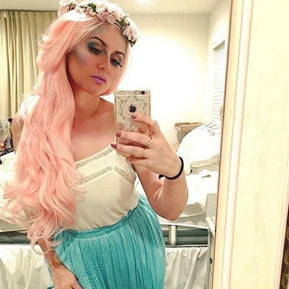 Pink Beauty Lace Front Wig 24-28 inches!! - Thumbnail 4