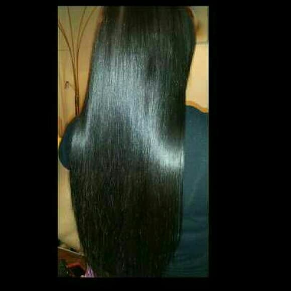 24" 12pcs Full Head Clip in Hair Extension Black!! - Thumbnail 2