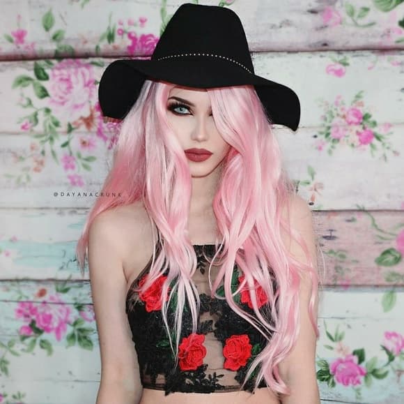 Pink Beauty LaceFront Wig 24-28 inches!! - Thumbnail 2