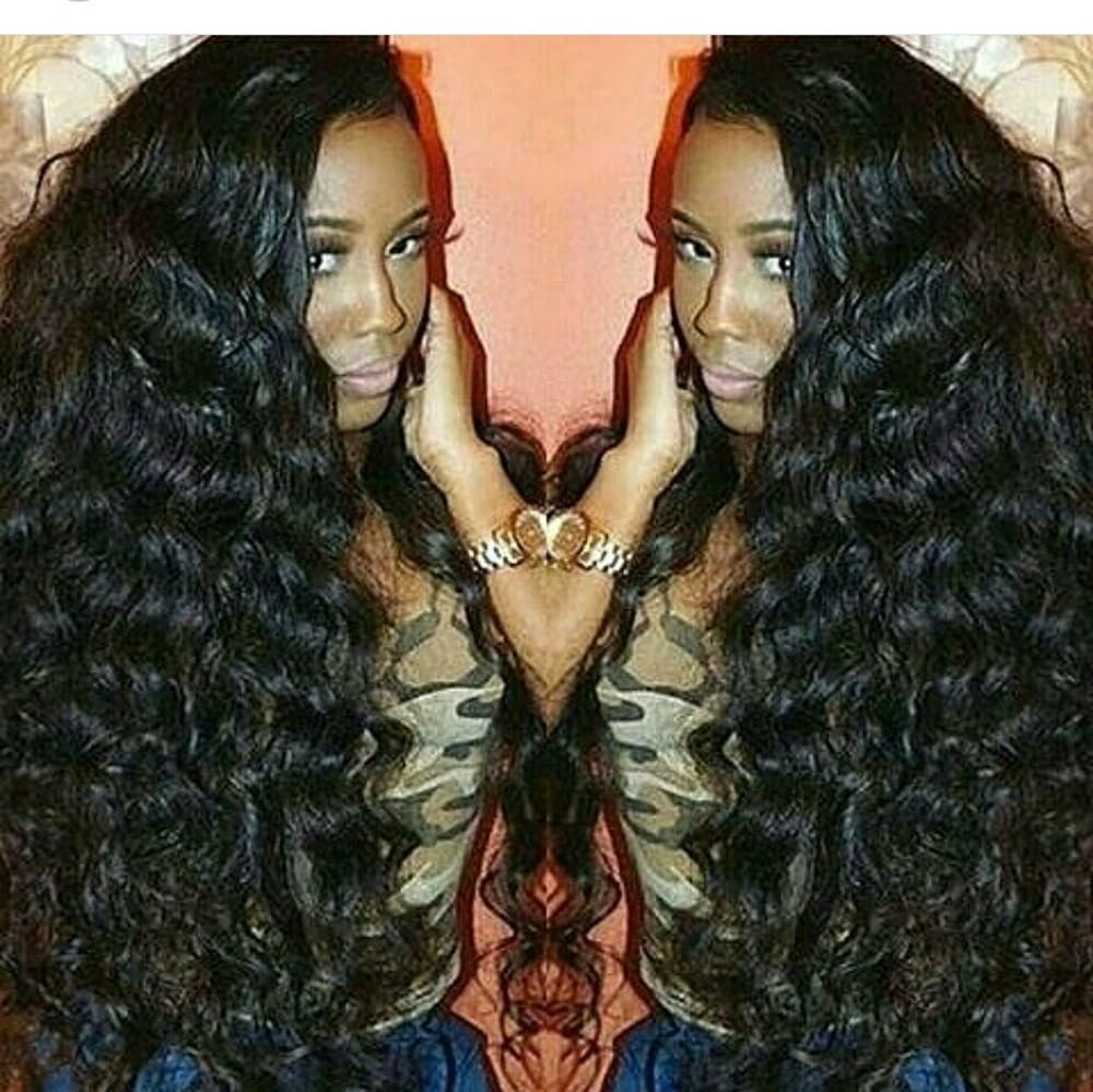 Wavy Lacefront Human Hair Wig 26-28 inches