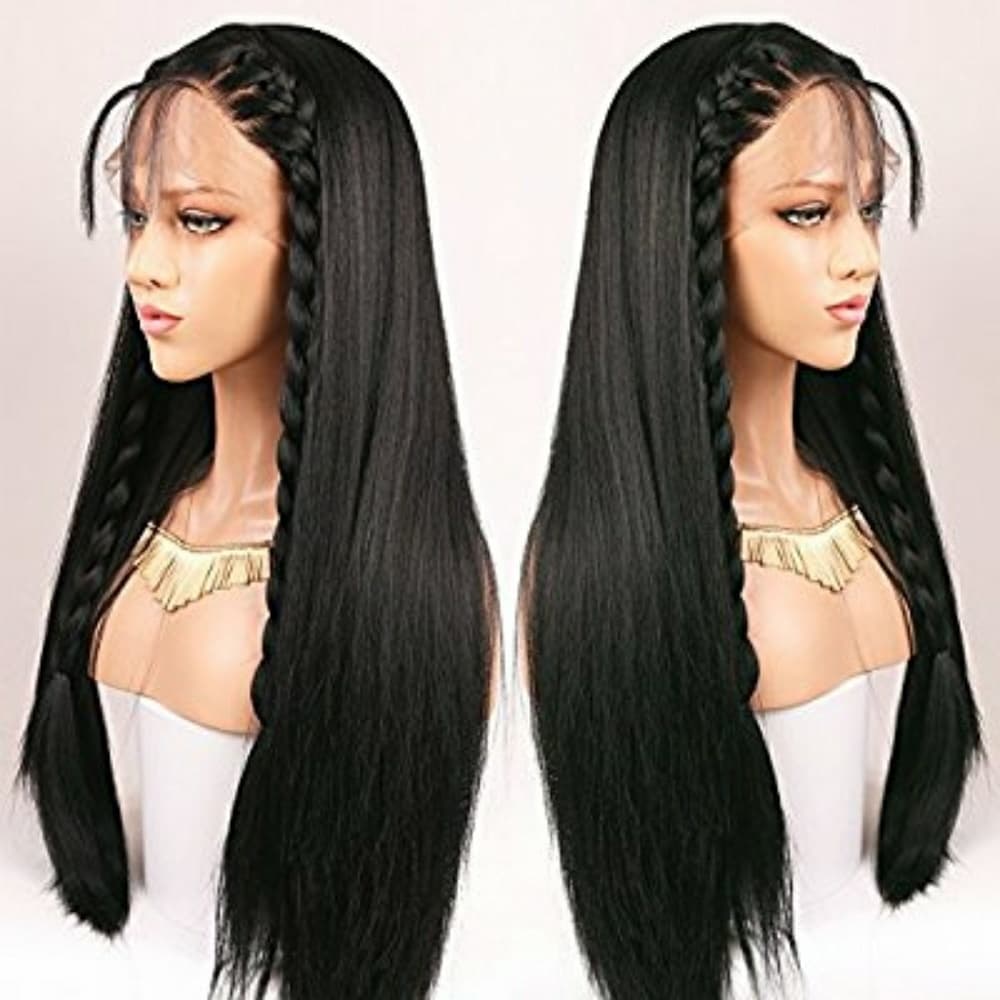 Yaki Straight Lacefront Wig 26-28 inches - Thumbnail 3