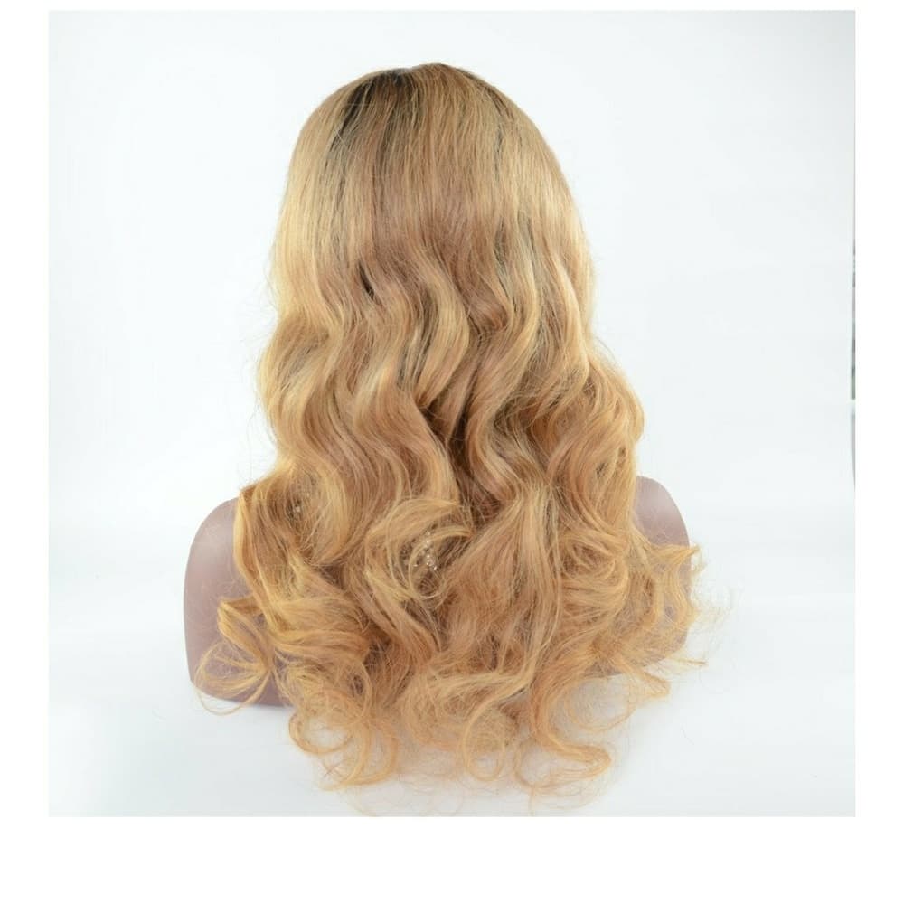 Blonde Virgin Remy Human Hair LaceFront Wig!!